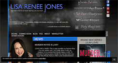 Desktop Screenshot of lisareneejones.com